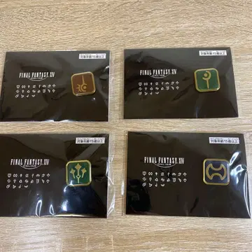 파이널 판타지 14 잡 핀 배지 현자 적마도사 전사 백마도사