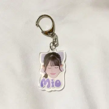 Pixel Ribbon 마시로 미오 페이스 아크릴 키링