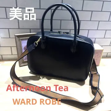 새상품급 Afternoon Tea WARD ROBE 스퀘어 숄더백