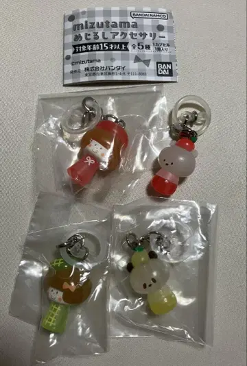 mizutama 메지루시 액세서리 4개 세트