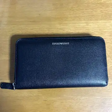 EMPORIO ARMANI 장지갑 블랙