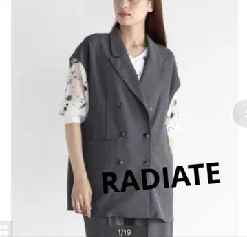 새상품급 RADIATE 더블 테일러드 베스트 베스트 야마다야 스콧 클럽