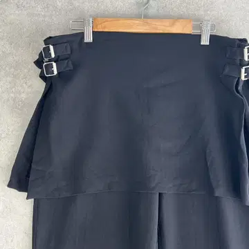 ZARA (XL) 디자인 이지 팬츠 스트레치 플레어 팬츠 슬릿