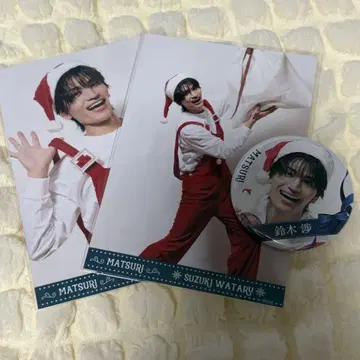 MATSURI 스즈키 와타루 캔뱃지