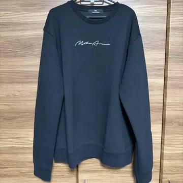 마탕아브니르 블랙 맨투맨 트레이닝복 XXL