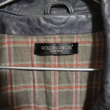 GOLDEN GOOSE 다크 블루 라이더 자켓