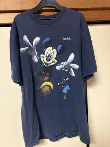 미키마우스 구피 T셔츠 vintage