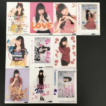 6355 모닝구무스메. 후쿠무라 미즈키 브로마이드 10장 세트