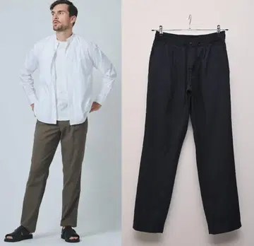Junhashimoto 준하시모토 DRY ONE TUCK PANTS