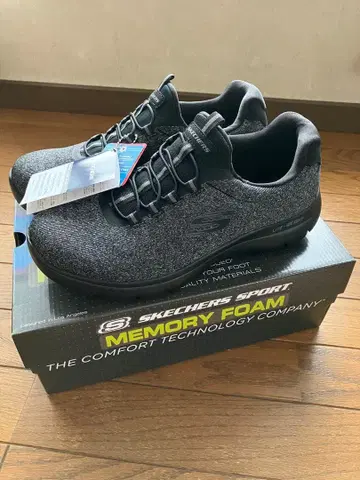 새상품 SKECHERS WIDE FIT 슬립인 27cm