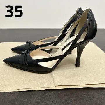 [ 상태 좋음 밑창 보강 완료 ] 세르지오로시 하이힐 펌프스 35