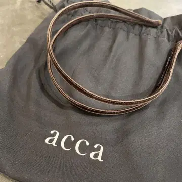 acca 브라운 헤어밴드