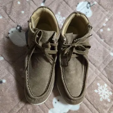 haneKaru 브라운 스웨이드 숏부츠 24cm L 사이즈