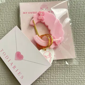 새상품 TODIARIES 카라비너 마이 스위트 피아노