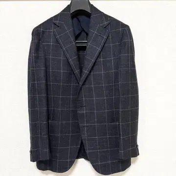 디프라이(di Pray) 울 체크 자켓 46 이탈리아 수트