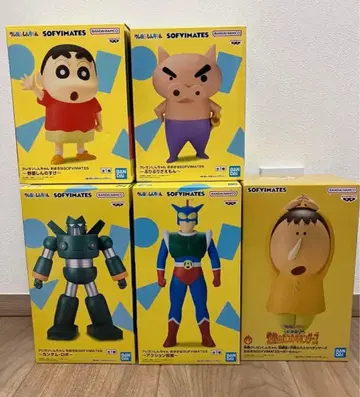 짱구는 못말려(크레용 신짱) SOFIMATES 5체 세트