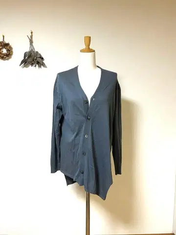 갤러리 비 비대칭 가디건