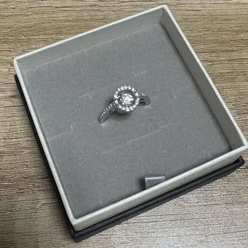 Swarovski 스파클링 댄스 링 화이트