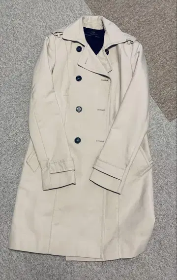 ZARA BASIC 베이지 트렌치코트 XS