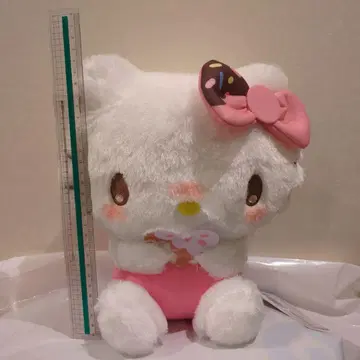 산리오 헬로키티 도넛 디자인 약 30cm