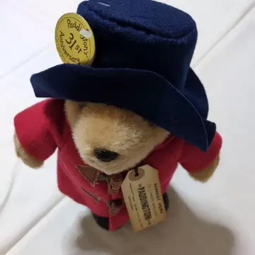 패딩턴 베어 31주년 기념 봉제 인형 블랙 장화