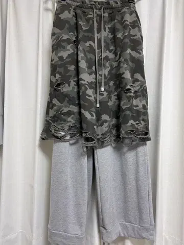 neith. Layered Crush Sweat 팬츠
