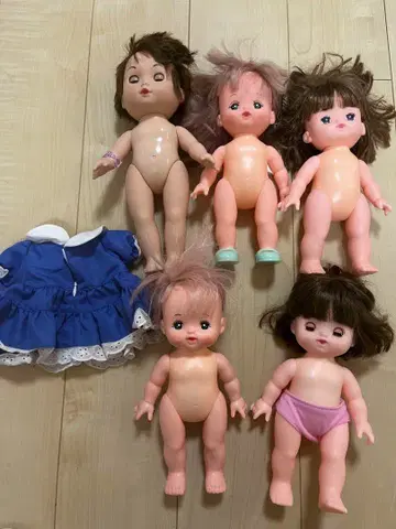 멜짱 인형 아오군, 리코짱 등 5체 세트 멜짱