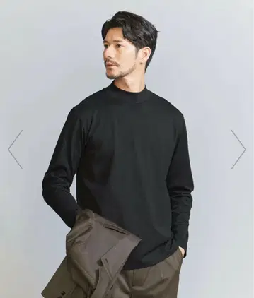 BEAUTY&YOUTH UNITED ARROWS 모크넥 티셔츠