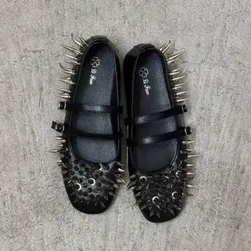 Y2K 한국 아카이브 그런지 펌프스 슬립온 힐 로퍼