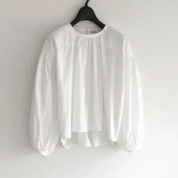 CLANE 클라네 벌룬 플리츠 상의 블라우스