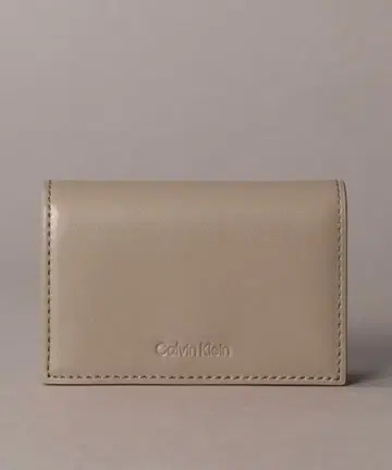 Calvin Klein/플랩 아코디언 카드 케이스/카드 케이스/박스 포함