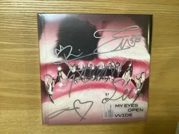 MEOVV Mwave 친필 사인 앨범
