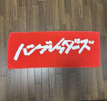 함브레더즈 로고 타월 빨간색 레드