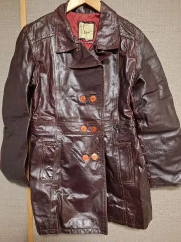 이탈리아제 빈티지 90s 가죽 자켓