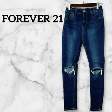 새상품급 FOREVER 21 스키니 데님 26 데님 스키니