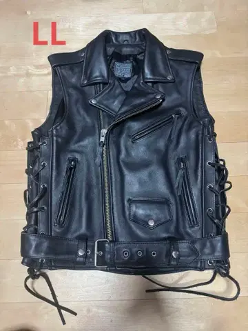 가죽 더블 라이더스 베스트 카도야 LL