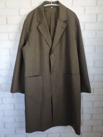 UNIQLO U 울 블렌드 체스터 코트 M 유니클로