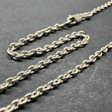 [ 50cm silver925 ] 빈티지 팥 체인 목걸이