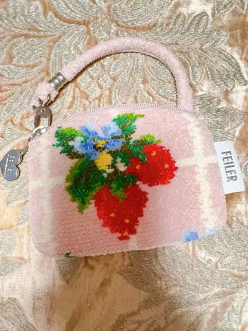 페이러 스트로베리 필드 쁘띠 사이드 파우치