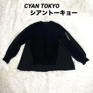 [택 포함 새상품] CYAN TOKYO 시안 도쿄 긴팔 튜닉 도킹