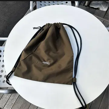 ciatre 올리브 드로우 스트링 백 냅색 극장