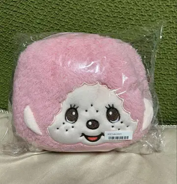 몽치치 페이스형 담요 핑크 120cm