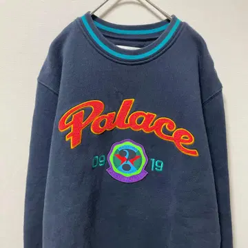 Palace 자수 로고 트레이닝복 S 네이비