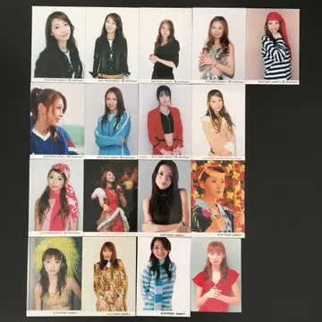 6383 모닝구무스메. 이이다 카오리 브로마이드 17장 세트