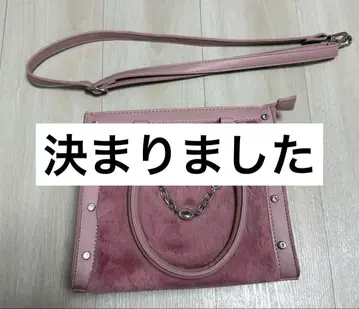 앙크루즈 Ank Rouge 비쥬 퍼 인조 가죽 Bag 숄더백