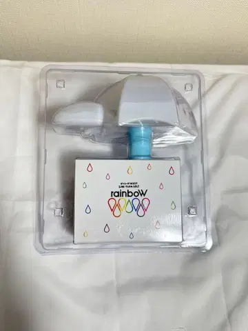 rainbow 응원봉 화이트 WEST.