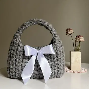 하트 리본 백