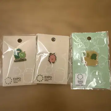 아이치 엑스포 핀 배지 3개 세트 모리조 키콜로
