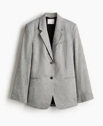 H&M 린넨 블렌드 블레이저