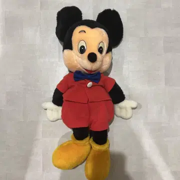 80년대 빈티지 미키마우스 봉제 인형 디즈니 선앤스타 제조
